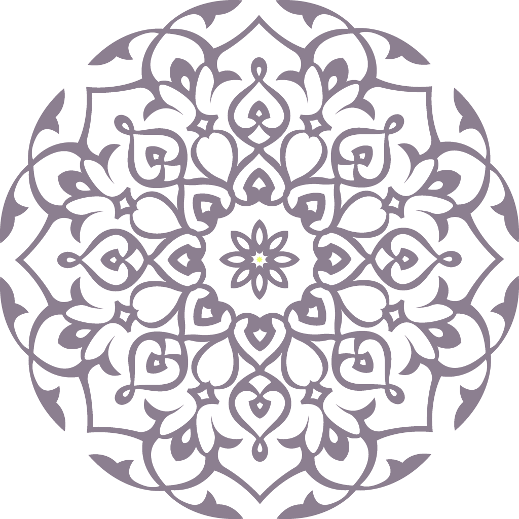 Gray mandala